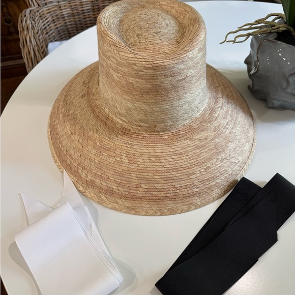 Sarah Bray Bermuda Wildflower Sun Hat with Ribbons - Picture 2 of 3